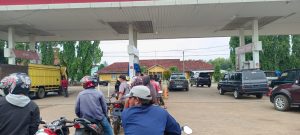 Kuota BBM di SPBU Simpang PU Tubaba Alami Penurunan
