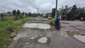 Masyarakat Keluhkan Jalan Rusak Pekon Hanakau