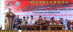 Nanang Ermanto Hadiri Musrenbang di Kecamatan Bakauheni