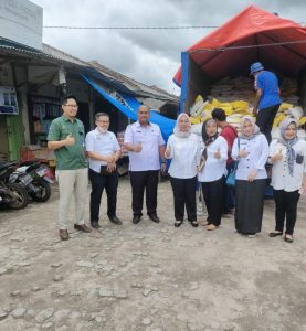 Tahun 2023, Pemkab Tubaba dan Bulog Salurkan Beras Sampai 40 Ton
