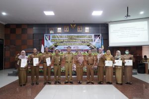 Pemkab Pringsewu Gelar Penyerahan Surat Tanda Tamat Latsar untuk PNS