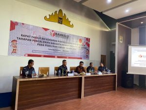Bawaslu Tubaba Gelar Rakor Kesiapan Penyelesaian Sengketa Tahapan Penetapan Pencalona DPD