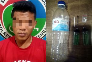 Apes !! Pembuka Ops Antik Krakatau 2023, Warga Bandarjaya Barat Orang Pertama yang Diciduk Polisi