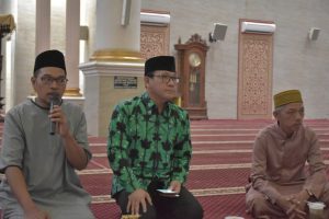 Walikota Metro Isi Kultum Berbuka di Masjid Agung Taqwa