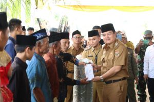 Safari Ramadhan, Pemkab Lamteng Sambangi Ponpes Burhan Al Bama