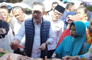 Mendag RI Tinjau Harga dan Pasokan Kebutuhan Pokok di Kota Metro