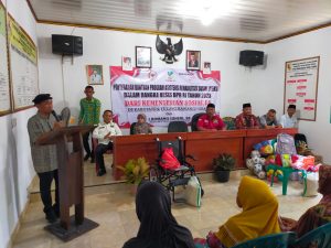 I Komang Heri Distribusikan Bantuan Atensi di Tubaba