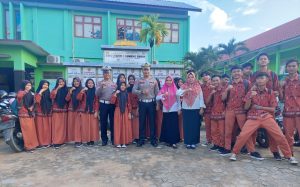 AKP Ipran : Unit Kamsel Goes To School Wujud Kepedulian Polri Untuk Keselamatan Generasi Milenial di Jalan