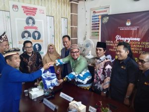 Daftarkan Bacaleg, PAN Mesuji Siap Rebut Kursi Pimpinan DPRD