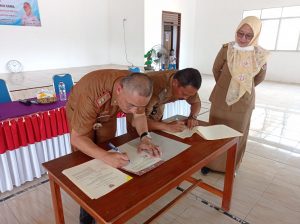 Akses Data Kependudukan, Desa Kejadian Lakukan Kerjasama Dengan Disdukcapil Mesuji