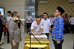 112 CPNS Pemkab Mesuji Terima SK Pengangkatan PNS