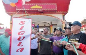 Qomaru Zaman Hadiri Senam Bersama Anti Narkoba dan Launching Sigula Narkoba
