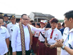 Pj. Bupati Mesuji Kunker Ke Desa Sungai Cambai