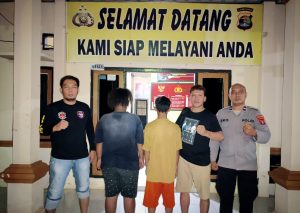 Berbekal Naluri Polisi, Tekab 308 Polsek Bumiratu Nuban Amankan Dua Pemuda Atas Kepemilikan Narkoba