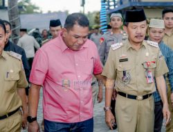 Bupati Pesisir Barat Menggelar Ramah Tamah Dengan Danrem 043/Gatam