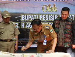 Membuka Lapangan Pekerjaan Baru, Bupati Pesisir Barat Resmikan Pabrik Triplek Oleh