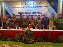 Tingkatkan Kapasitas, DPRD Tubaba Ikuti Bimtek