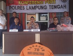 Pembunuh Mantan Istri 2015 Silam Ditangkap Tekab 308 Polres Lamteng di Kapuas Hulu Kalbar