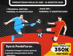 Jaya Futsal Tubaba Open Tournament, Ayo Daftarkan Diri, Dapatkan Hadiah Menarik