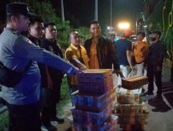 Polsek Terbanggi Besar Amankan Ratusan Ekor Burung,  Diantaranya Ada yang Dilindungi