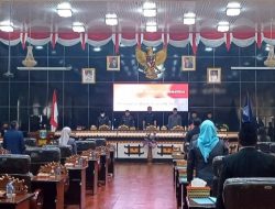 DPRD Kota Metro Gelar Paripurna Penyampaian Tiga Raperda