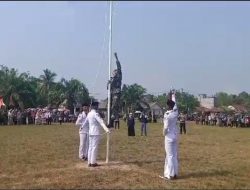 Tali Bendera Putus, Anggota TNI di Mesuji Selamatkan Jalannya Upacara HUT RI Ke-78