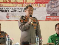Kapolres Lampung Tengah Serap Aspirasi Masyarakat Melalui Program Jumat Curhat