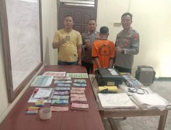 Tekab 308 Polsek Seputih Surabaya Amankan Seorang Buruh Diduga Edarkan Upal