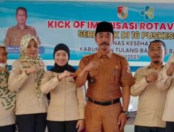 Cegah Diare Berat Terhadap Bayi, Dinkes Tubaba Laksanakan Imunisasi RV