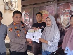 Polsek Terbanggibesar Sepekan Kembalikan Dua Motor Hasil Kejahatan ke Pemiliknya