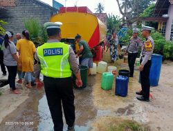 TERIMAKASIH PAK KAPOLRES DAN KASAT LANTAS POLRES LAMPUNG TENGAH ATAS BANTUAN AIR BERSIHNYA