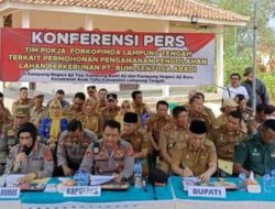 POLRES LAMTENG TERJUNKAN 1000 PERSONIL GELAR SIMULASI PENGAMANAN DI KECAMATAN ANAK TUHA