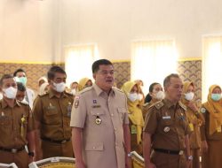 Musa Ahmad Hadiri Acara Pembukaan Survey Penilaian Akreditasi Kars RSUD Demang Sepulau Raya