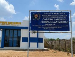 Kantor PWI Mesuji akan Diresmikan 10 Oktober 2023