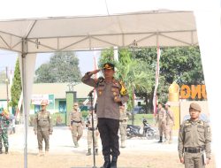 AKBP Andik Purnomo Sigit Pmpin Apel Peningkatan Kapasitas Linmas, menjelang Pemilu 2023-2024.