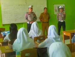 Unit Kamsel Goes To School Edukasi Siswa Tentang Tentang Tata Tertib Berlalu Lintas