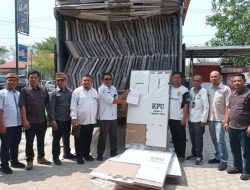 KPU Tubaba Terima 3200 Kotak Suara