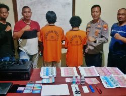 Tekab 308 Polsek Seputih Surabaya Gulung Dua Warga TOP UP Dana Menggunakan UPAL