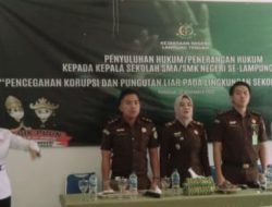 Kejari Lamteng Gelar BINMATKUM Bagi Seluruh Kepala Sekolah SMAN/SMKN