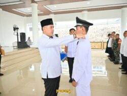 Bupati Dendi Melantik Pj. Kepala Desa Pujodadi