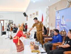 Bupati Dendi Hadiri Silatda I DPD KNPI Pesawaran