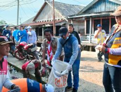 HPSN Pemkab Mesuji Gelar Aksi Bersih di Kecamatan RjU