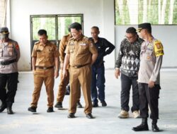 Pj Bupati Tinjau Kesiapan Lokasi Rapat Pleno Tingkat Kabupaten Tubaba