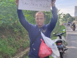 Viral, Pria Asal Bandar Lampung Minta Maaf Usai Buang Sampah di Desa Kurungan Nyawa