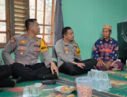 Kapolres Mesuji Beserta Jajaran, Takziah Rumah Duka Korban Pembunuhan di Desa Muara Tenang