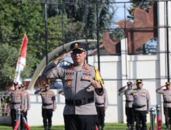 Polres Lampung Barat Gelar Upacara Peringatan Hari Kesadaran Nasional