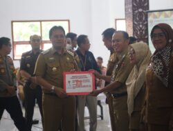 Pemkab Lambar Launching Perbup Tentang Penyusunan APBPekon Tahun 2024