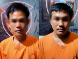 Takut Dilakukan Tindakan Tegas dan Sempat Lolos Dari Sergapan Petugas, Dua Residiviis Akhirnya Serahkan Diri ke Polisi