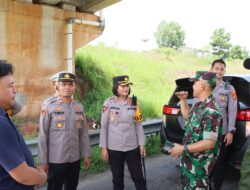 Polres Pesawaran Perkuat Keamanan di Jalan Tol Trans Sumatera Tegineneng