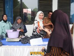 Nanda Indira Buka Pasar Murah Mandiri Teluk Pandan